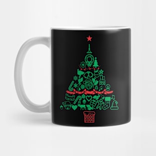 Christmas Tree Pattern Gift 3 - Funny Xmas Mug